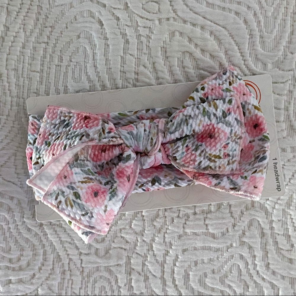 NWT Wonder Nation Floral Headwrap